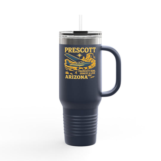Prescott Arizona PRC– 40oz Stainless Steel Aviation Tumbler