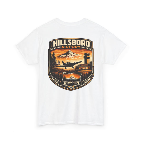 Hillsboro Airport Aviation Graphic T-Shirt – Oregon